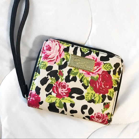 Betsey Johnson Handbags - Betsey Johnson Rose wallet/ wristlet